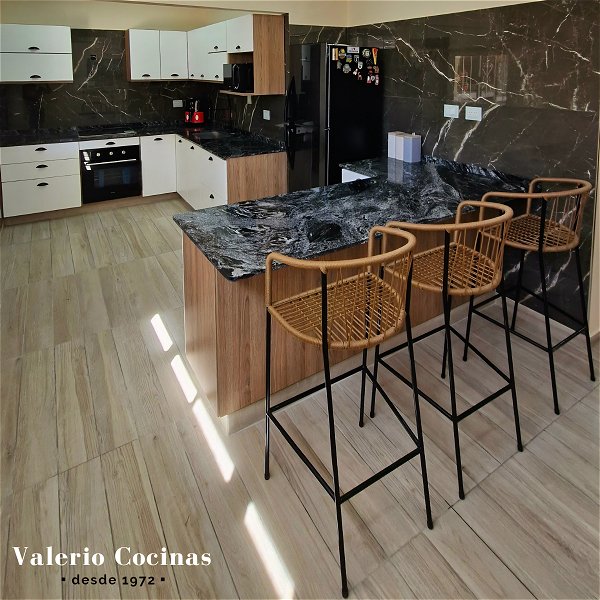 mueble de cocina laqueado
